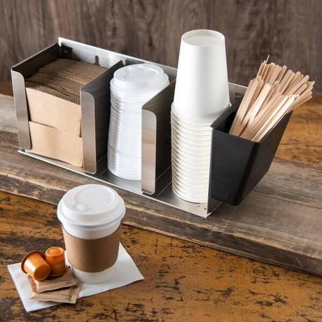 SAN JAMAR PARTS San Jamar L1014 Adjustable Lid Organizer - 3 Stacks - SKU SJL1014