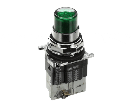 SOMAT PARTS Somat 51011 Push Button Illum Green 120V C - SKU SMT51011