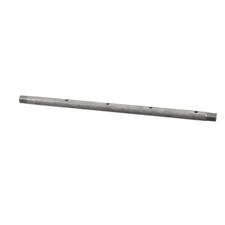 STERO DISHWASHER PARTS Stero Dishwasher 0B-102679-0000A Pipe Fnl Rns SS 18-1/2 4HOL SS - SKU SO0B-102679-0000A