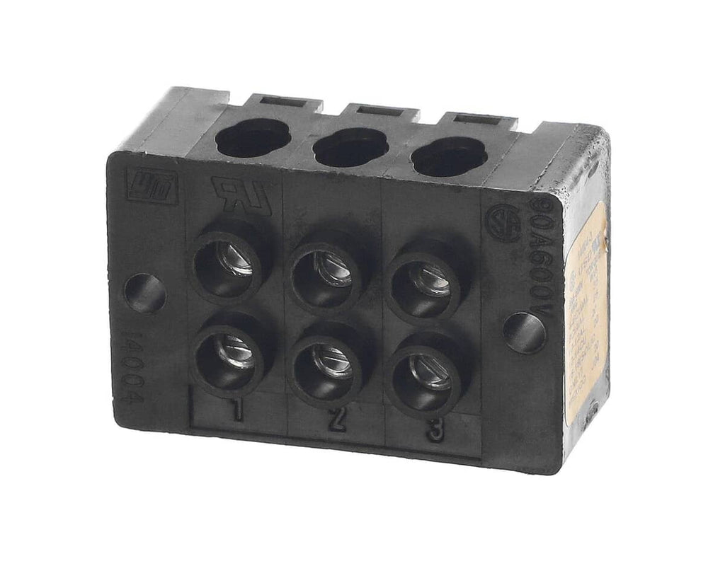 SOUTHBEND RANGE PARTS Southbend Range 07-000010-1 Terminal Block 90A 3 Pole - SKU SOU07-000010-1