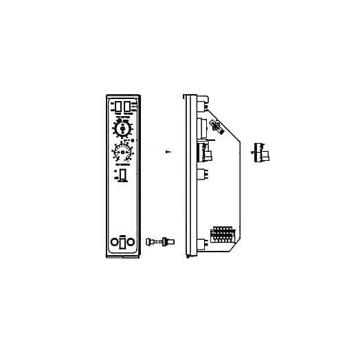 SOUTHBEND RANGE PARTS Southbend Range 1179658 Control Panel S/A 480V Silver - SKU SOU1179658