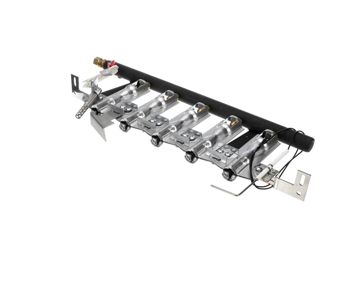 SOUTHBEND RANGE PARTS Southbend Range 1198990 Manifold Burner Assembly (5) Co Nat - SKU SOU1198990