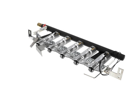 SOUTHBEND RANGE PARTS Southbend Range 1198990 Manifold Burner Assembly (5) Co Nat - SKU SOU1198990
