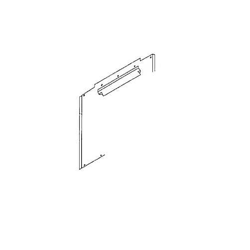 SOUTHBEND RANGE PARTS Southbend Range 33617 Wldmt Panel Ext. L.h. Side - SKU SOU33617