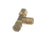 SOUTHBEND RANGE PARTS Southbend Range 9738-2 Brass Comp. Tee; 1/4IN T X 1/4IN MPT X 1/4 - SKU SOU9738-2