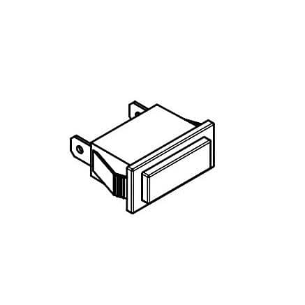 STAR PARTS Star 2J-Z13655 Pilot LIGHT-RECT-RED-230V - SKU STA2J-Z13655