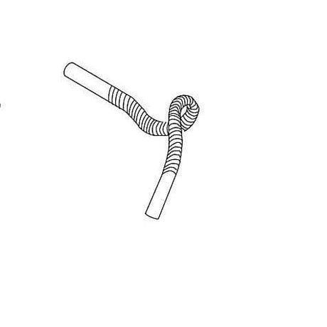 STAR PARTS Star 2K-Z6945 Gas Line 1/4D X 16L Bbq - SKU STA2K-Z6945