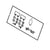 STAR PARTS Star 2M-Z9628 Cntrlpnl Lbl 30/45CBD/CHD - SKU STA2M-Z9628