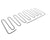 STRUCTURAL CONCEPTS PARTS Structural Concepts 20-77868 Heater Rod 500W 28.13IN X 15.50IN Nominal - SKU STC20-77868
