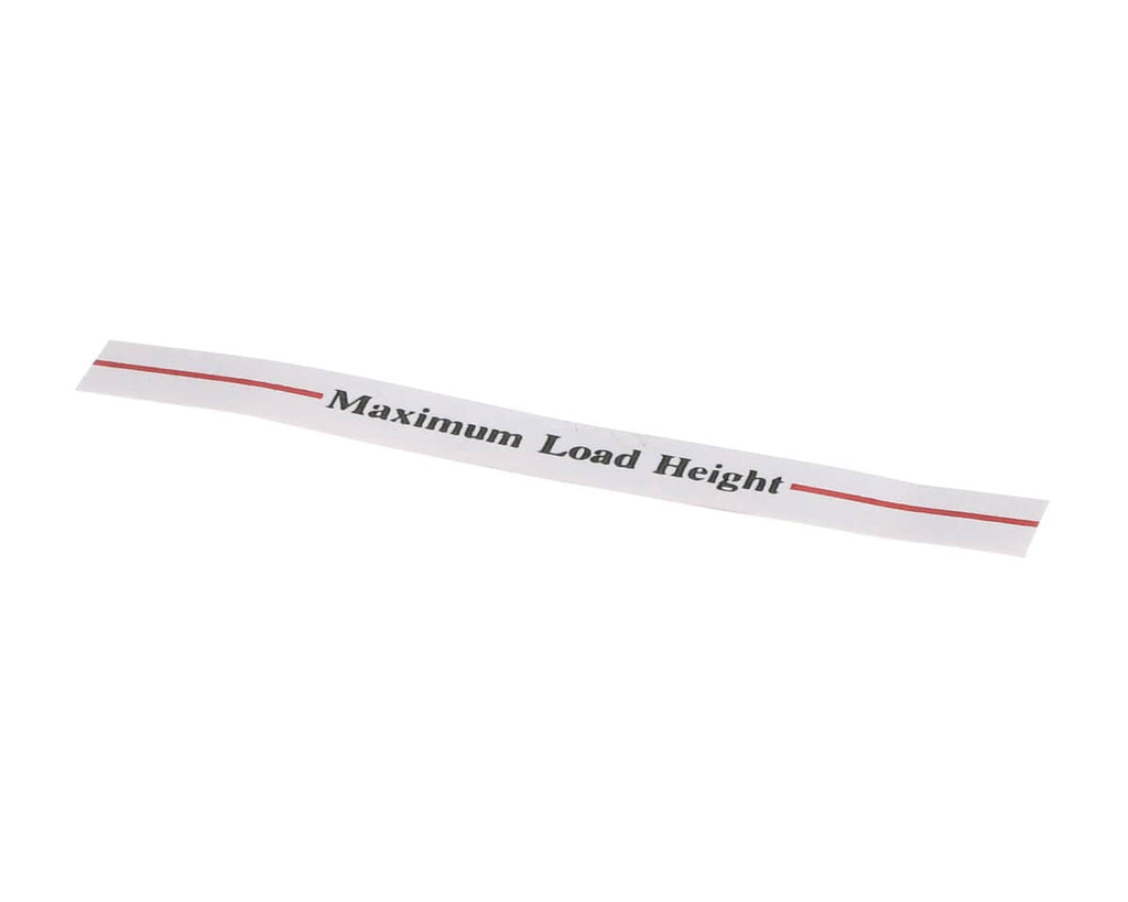 STRUCTURAL CONCEPTS PARTS Structural Concepts 99203 Maximum Load Level Label - SKU STC99203