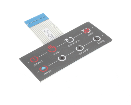 THERMOPLAN PARTS Thermoplan 40500.1493 Keyboard Left Function Keys - SKU TAG40500.1493