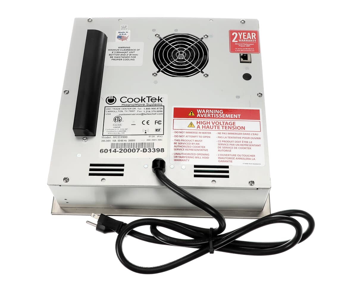 TURBOCHEF PARTS Turbochef 601401 One-Burner Drop-In 3500W 200-240V - SKU TBC601401