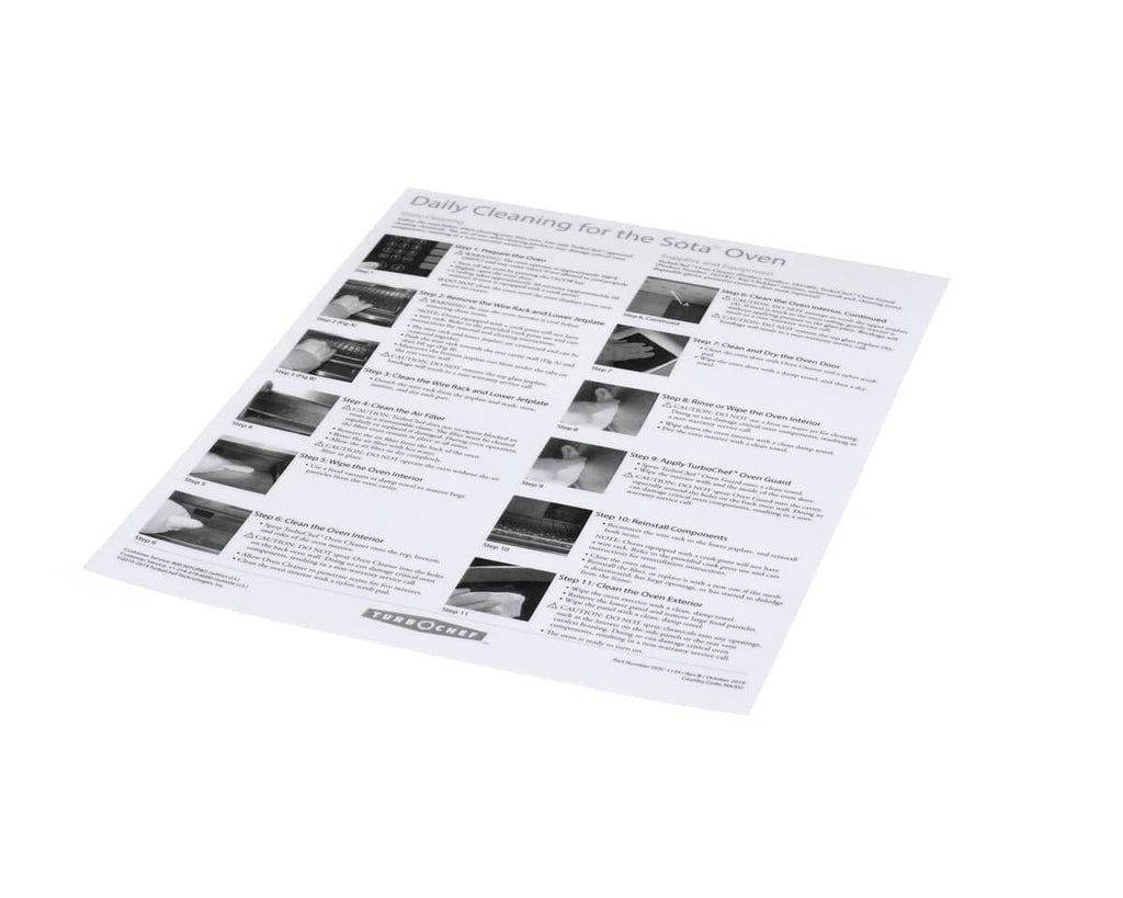 TURBOCHEF PARTS DOC-1139 - SKU TBCDOC-1139