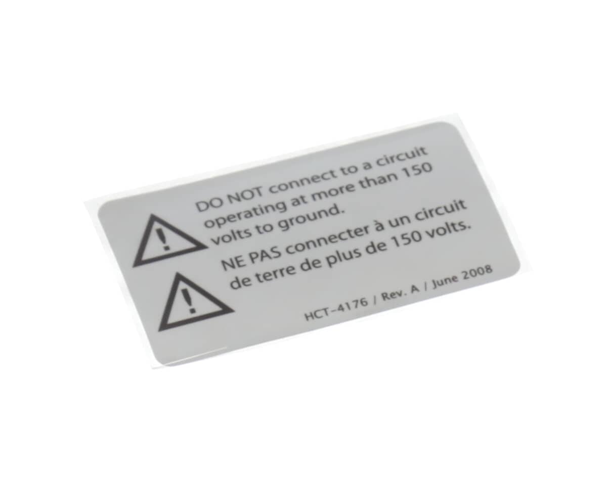 TURBOCHEF PARTS Turbochef HCT-4176 Label Hhc 2020 Do Not Connect To Circu - SKU TBCHCT-4176