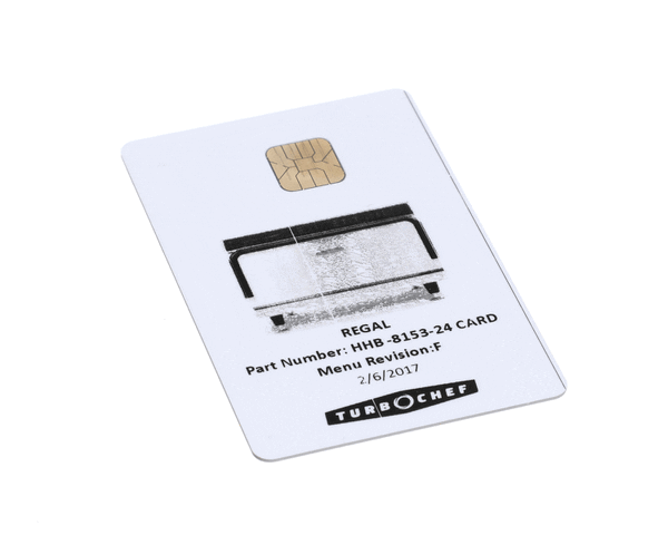TURBOCHEF PARTS Turbochef HHB-8153-24 Smart Card Regal Hhb Ovens - SKU TBCHHB-8153-24