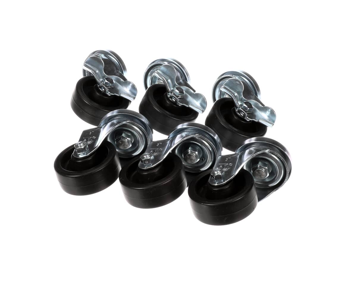 TRAULSEN PARTS Traulsen CK32 Kit Six 4 In Stem Casters - SKU TRCK32