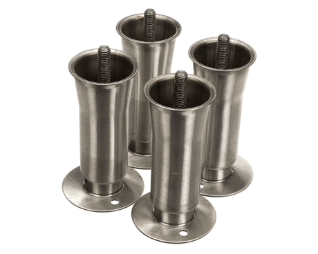 TRAULSEN PARTS Traulsen LK3 Leg Kit 6 In SS Flanged Legs Q - SKU TRLK3