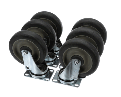 TRI-STAR MANUFACTURING PARTS Tri-Star Manufacturing 315412 KIT;6 Range Plate Casters 3/W - SKU TRS315412