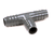 TRUE PARTS True 918822 Tee 1 Barbed Plastic Hose Dark Gray PVC - SKU TRUE918822