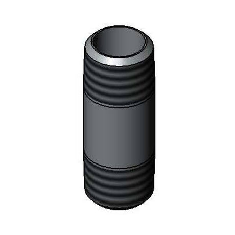 T&amp;S BRASS PARTS T&amp;S Brass 000356-40 3/8 NPT Nipple X 1-3/4 Long Chrome Plat - SKU TS000356-40