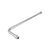 T&S BRASS PARTS T&S Brass 000385-40 Sldrd L Tub 18 Pltd - SKU TS000385-40