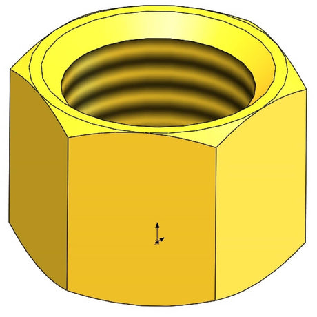 T&amp;S BRASS PARTS T&amp;S Brass 000715-20 Nut B-1202 Cplg - SKU TS000715-20