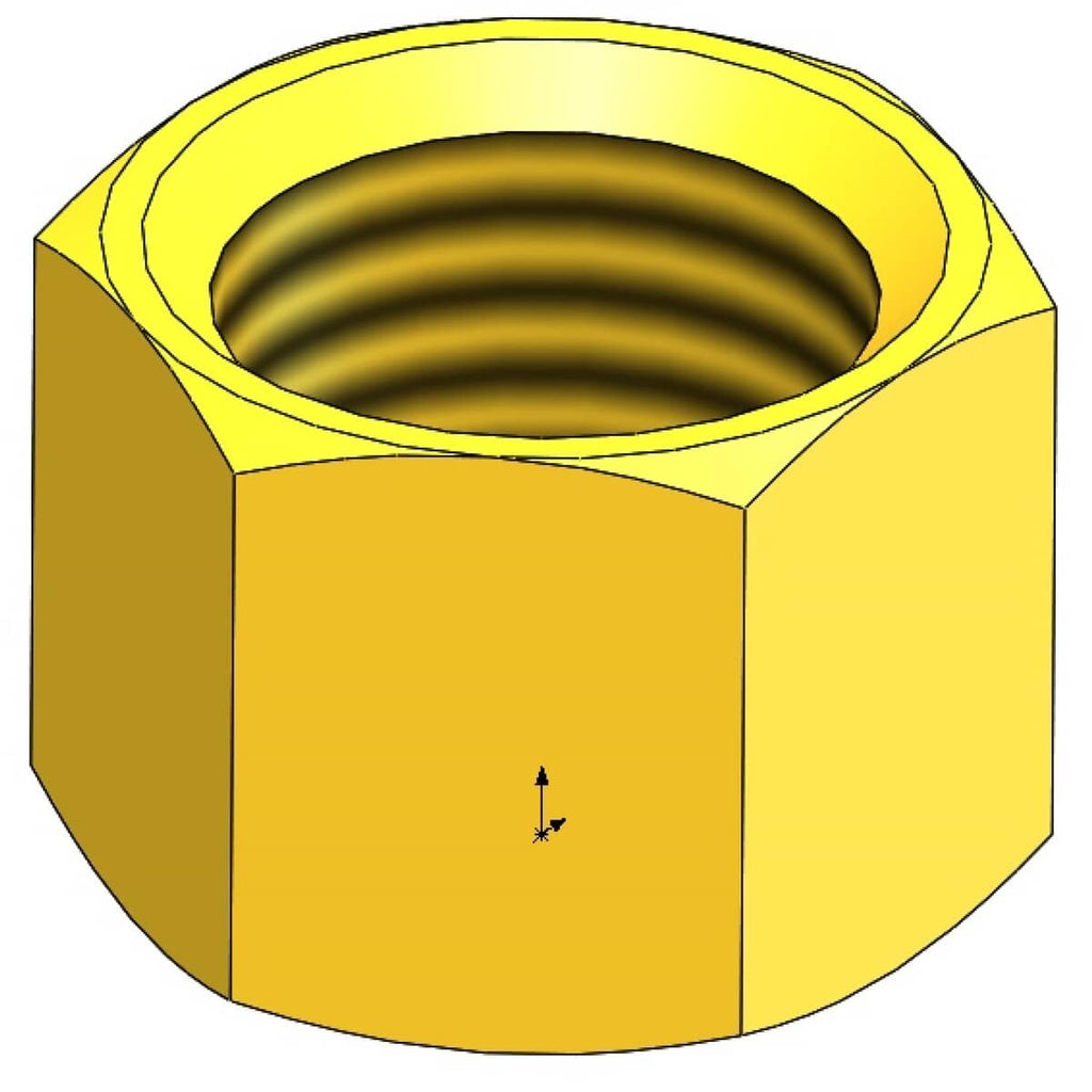 T&S BRASS PARTS T&S Brass 000715-20 Nut B-1202 Cplg - SKU TS000715-20