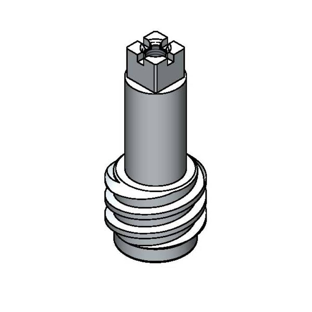 T&S BRASS PARTS T&S Brass 000799-25 Loose Key Stop Short Spindle Chrome-Plated - SKU TS000799-25