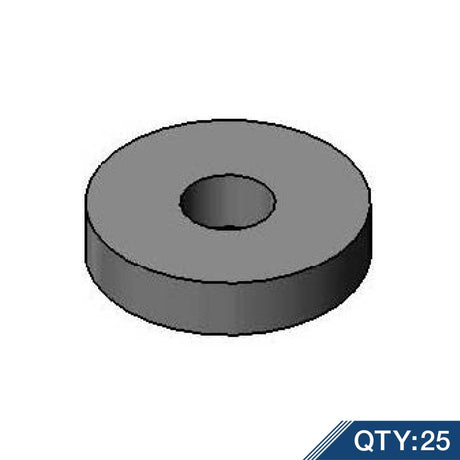 T&amp;S BRASS PARTS T&amp;S Brass 001087-45M Seat Washers (QTY25) - SKU TS001087-45M