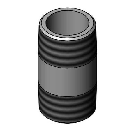 T&amp;S BRASS PARTS T&amp;S Brass 001509-40 1/2 NPT Nipple 1-1/2 Long - SKU TS001509-40