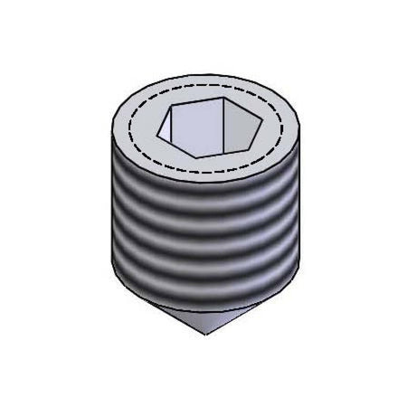 T&amp;S BRASS PARTS T&amp;S Brass 001584-45 Wall Bracket Set Screw 10-32U - SKU TS001584-45