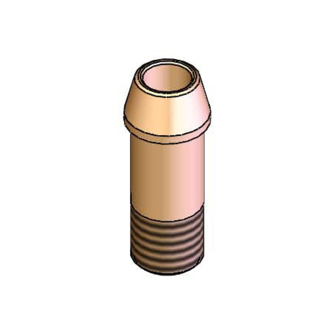 T&S BRASS PARTS T&S Brass 001592-20 Inlet Shank Tailpiece 1/4NPT Male Threa - SKU TS001592-20