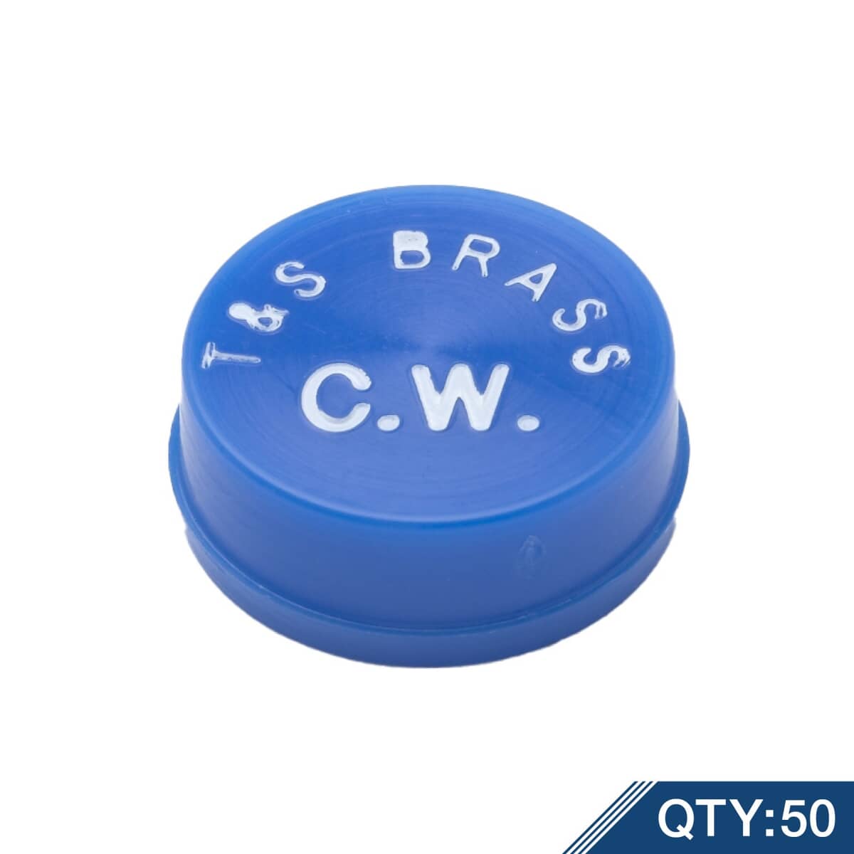 T&amp;S BRASS PARTS T&amp;S Brass 001686-45M50 Ndx Snpin Blu 50 Per Bx - SKU TS001686-45M50