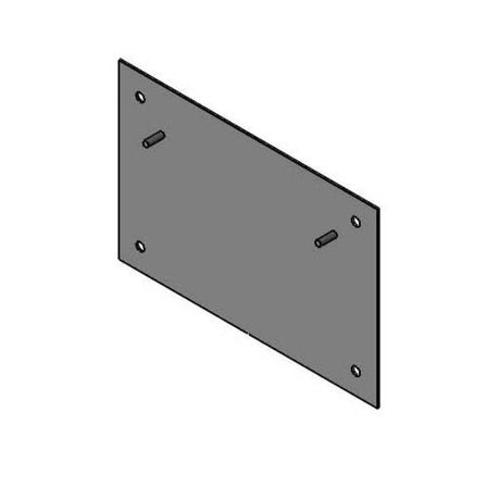 T&amp;S BRASS PARTS T&amp;S Brass 003761-45 Washdown Hose Bracket Mounting Plate St - SKU TS003761-45