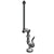 T&S BRASS PARTS T&S Brass 009184-40 B-0114 Down Pipe Assembly W/ Knuckles & B-0107 Spr - SKU TS009184-40