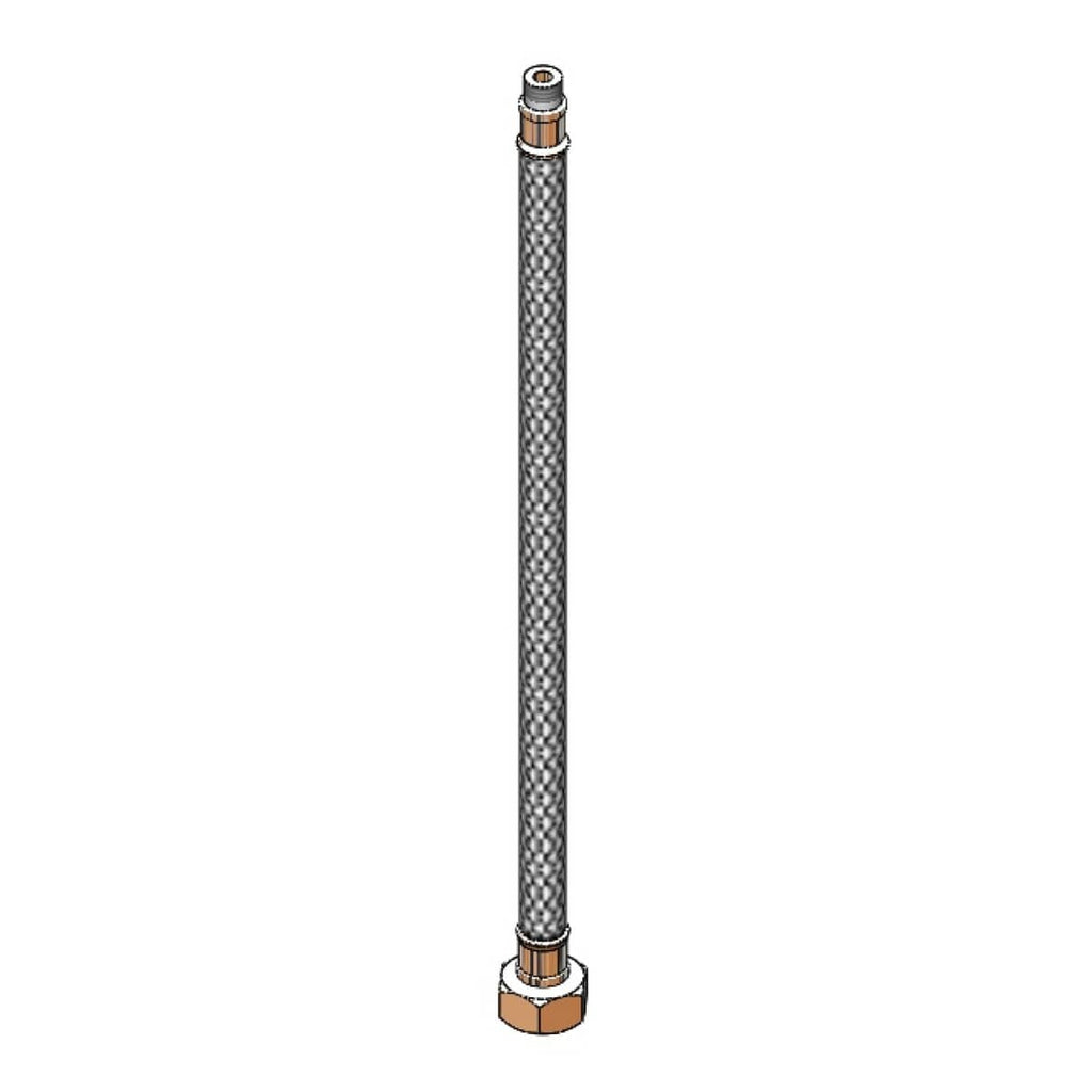 T&S BRASS PARTS T&S Brass 011649-45 12 Flexible Supply Hoses ( 2 Hoses / Pac - SKU TS011649-45