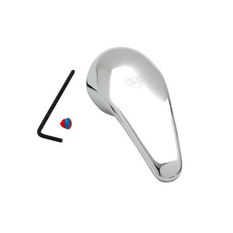 T&amp;S BRASS PARTS T&amp;S Brass 013113-45AM Single Lever In Shortin Handle With Anti-Mi - SKU TS013113-45AM
