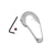 T&S BRASS PARTS T&S Brass 013113-45AM Single Lever In Shortin Handle With Anti-Mi - SKU TS013113-45AM