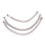 T&S BRASS PARTS T&S Brass 013537-45 Side MOUNT:(3) Hose Set Spare Parts - SKU TS013537-45
