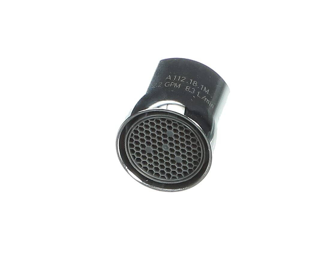 T&amp;S BRASS PARTS T&amp;S Brass 013838-45 Aerator 2.2 GPM 3/4-27UN Female Thread - SKU TS013838-45