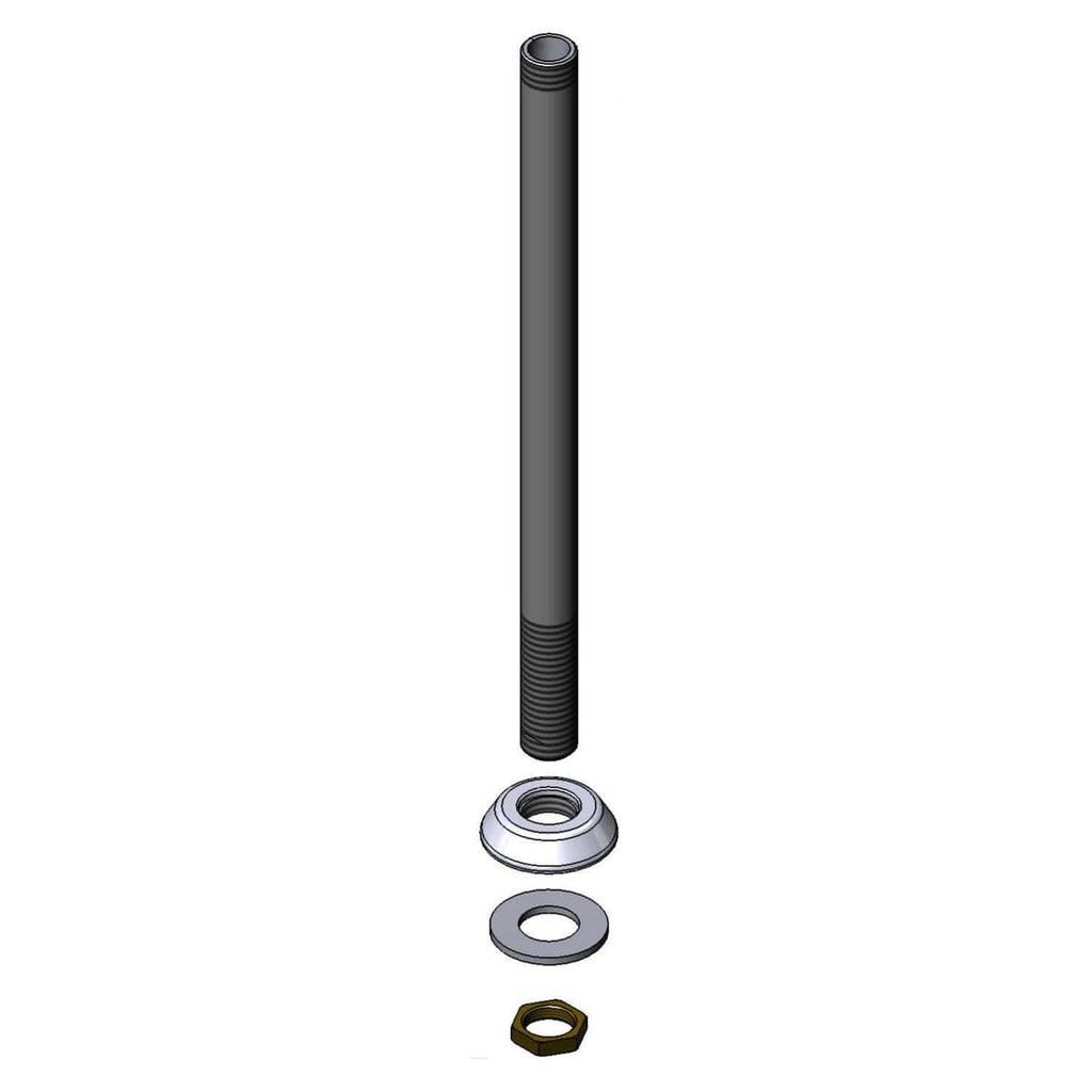 T&S BRASS PARTS T&S Brass 015887-40 B-1210 Glass Filler Pedestal & Flange Assembly - SKU TS015887-40