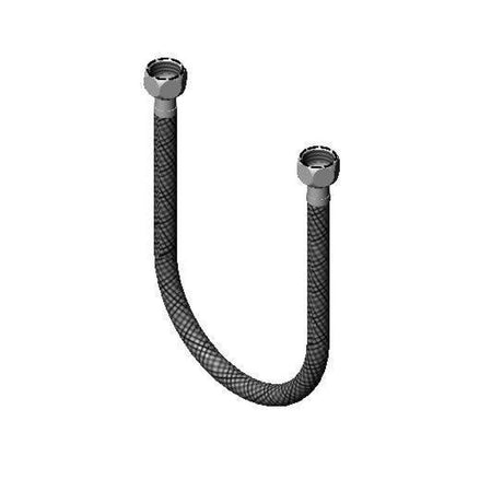 T&amp;S BRASS PARTS T&amp;S Brass 016167-45XL Flexible Supply Hose 1/2 Npsm-F X 1/2 Npsm-F X 31 - SKU TS016167-45XL