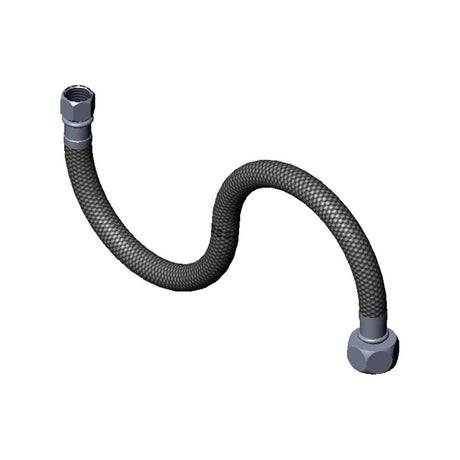 T&amp;S BRASS PARTS T&amp;S Brass 016297-45XL Flexible Connector Hose 1/2 Npsm-F X 1/4 Npsm-F X - SKU TS016297-45XL