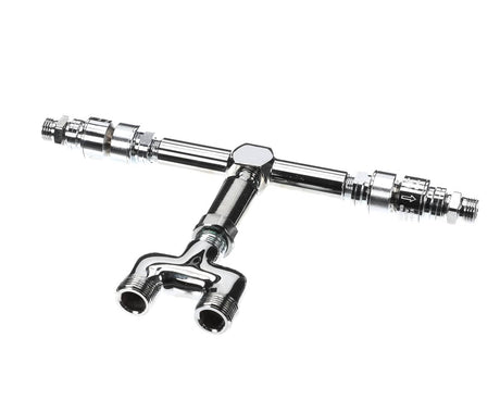 T&amp;S BRASS PARTS T&amp;S Brass 017212-40 Y Fitting &amp; Vb Swivel Tee W/ (2) Vacuum - SKU TS017212-40