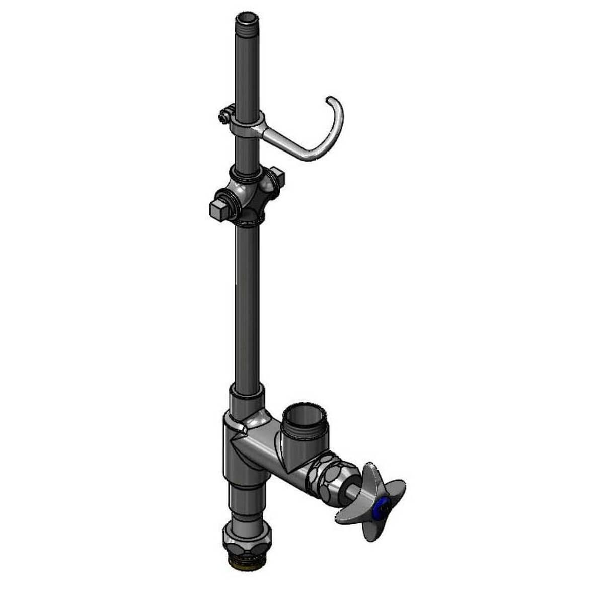 T&amp;S BRASS PARTS T&amp;S Brass 017768-40 Easyinstall Riser W/ Add-On Faucet - SKU TS017768-40