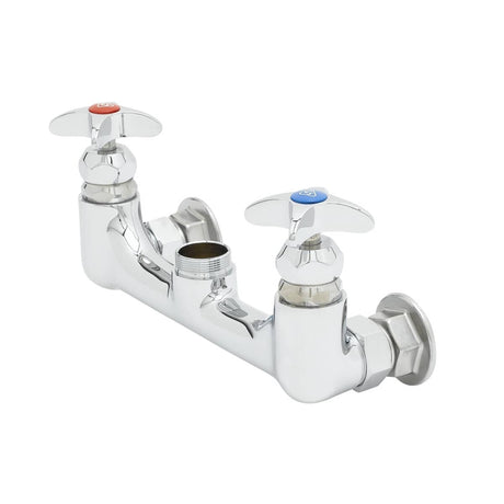 T&amp;S BRASS PARTS T&amp;S Brass 017970-40 8 Wall Mount Faucet Integral Check Valves 4-ARM - SKU TS017970-40
