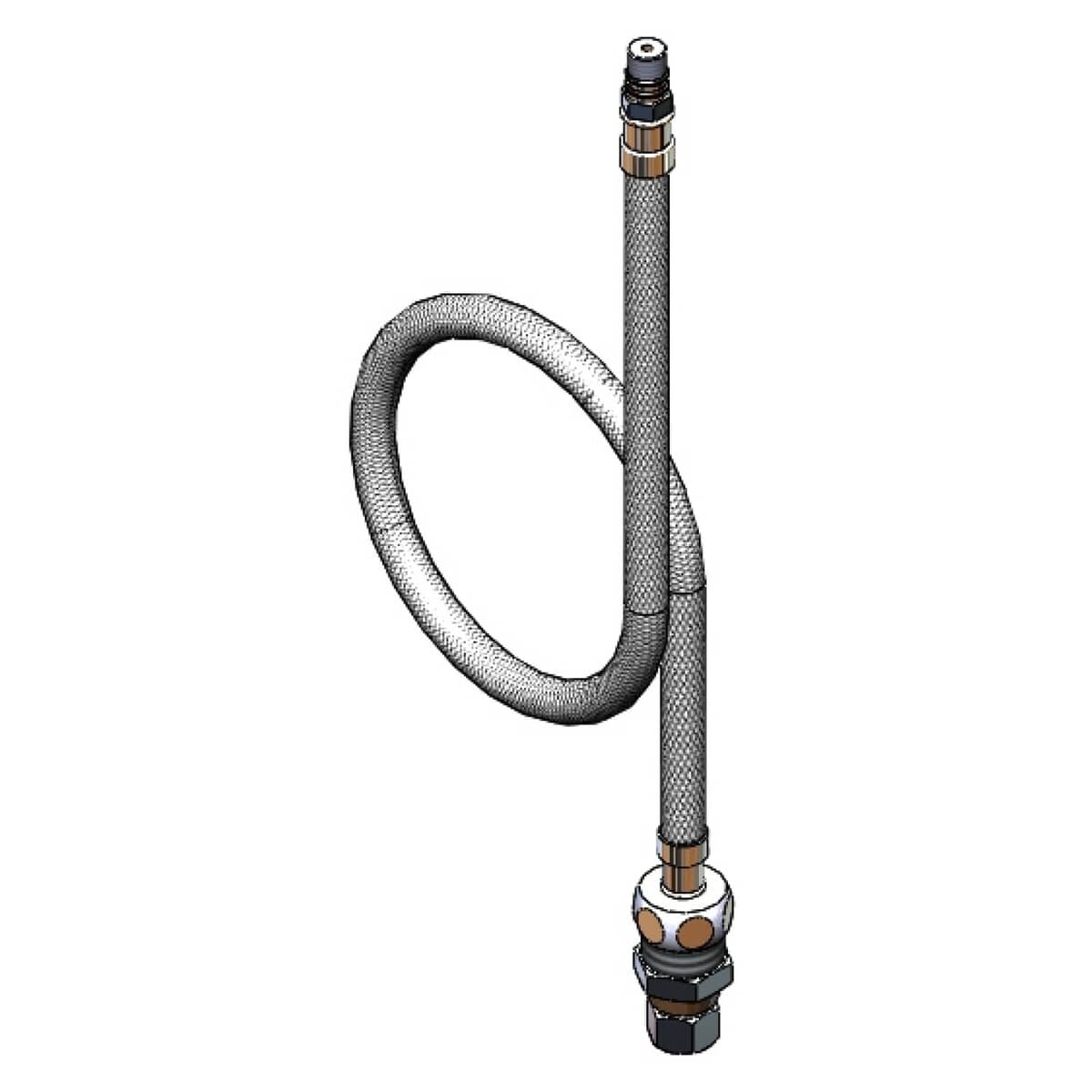 T&amp;S BRASS PARTS T&amp;S Brass 018232-45 Inlet Hose &amp; Check Valve Adapter Assembl - SKU TS018232-45