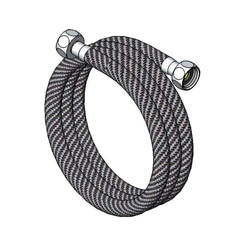 T&S BRASS PARTS T&S Brass 018568-45 Flex Connector Hose 60 Long 1/2 Npsm-F X 1/2 Np - SKU TS018568-45