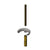 T&S BRASS PARTS T&S Brass 019116-45 Single Post Mounting Kit: 1/4-20 Stud N - SKU TS019116-45