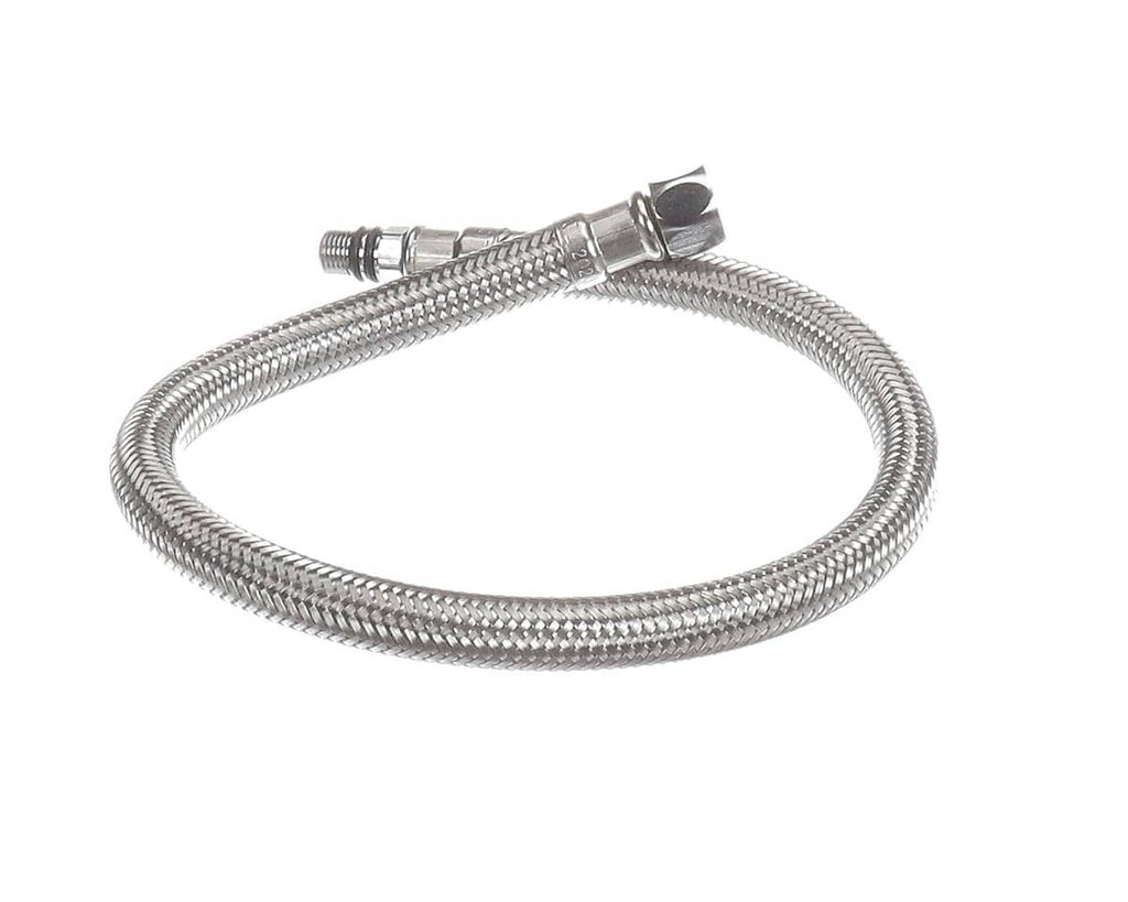 T&S BRASS PARTS T&S Brass 019969-45 19 Flex SS Supply Hoses 3/8 Compression - SKU TS019969-45